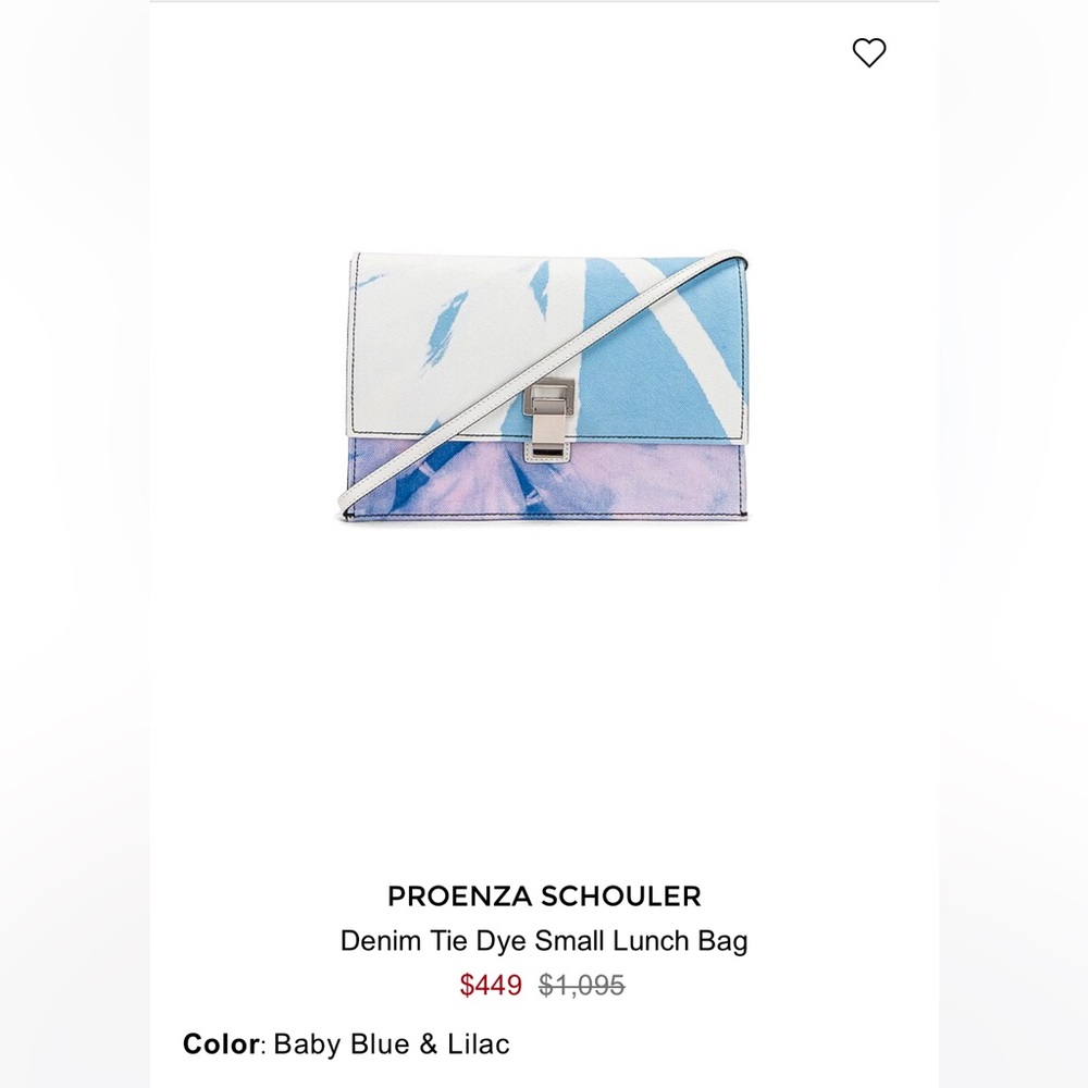 Proenza Schouler Tie Dye Crossbody
